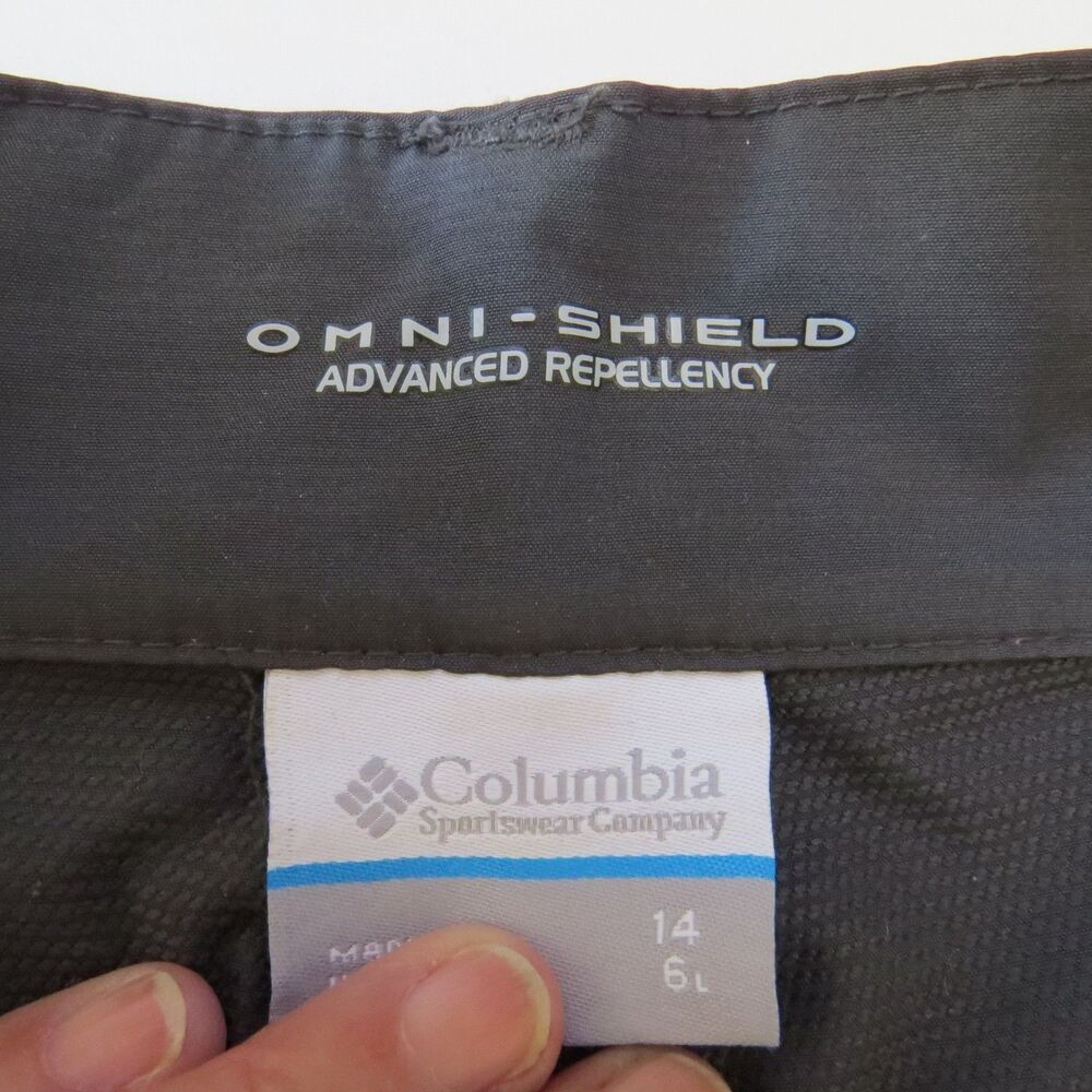 Columbia Women's Saturday Trail Shorts with Omni-Shield Dark Gray 14 NWOT - Picture 8 of 9
